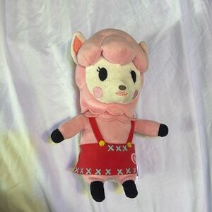 Animal crossing pink plushie